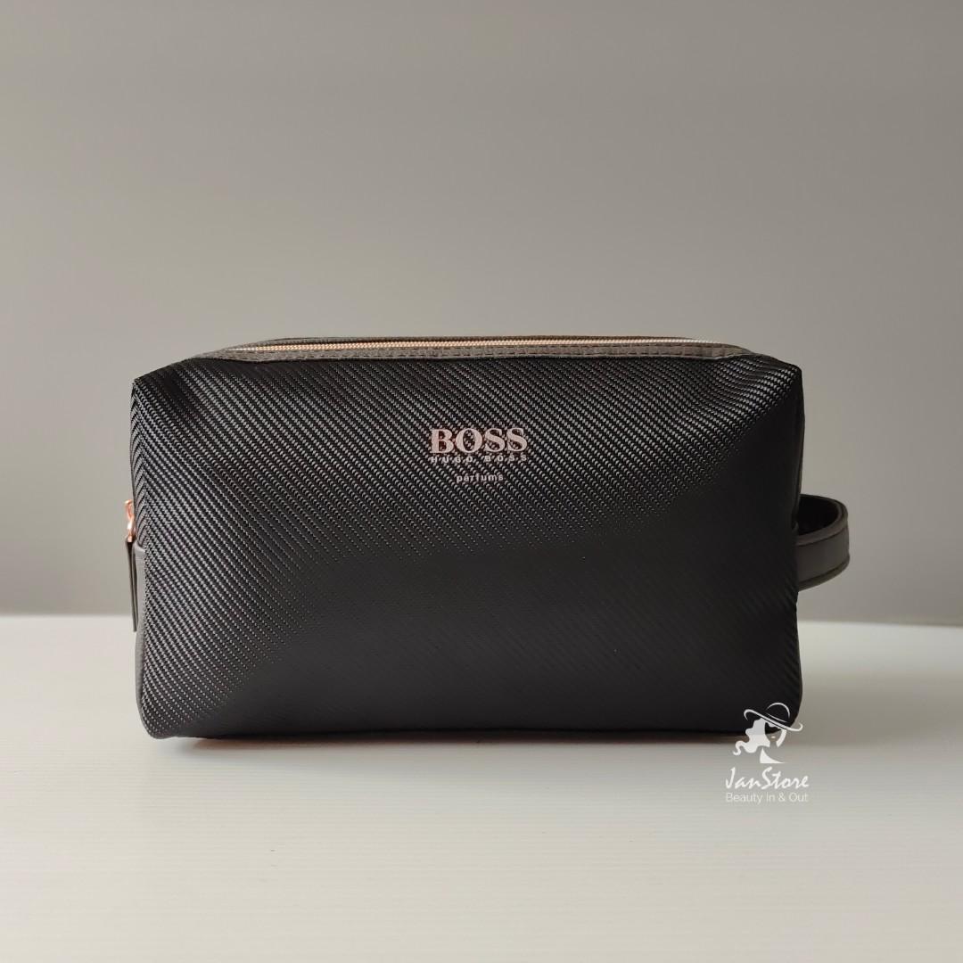 Hugo boss makeup bag store