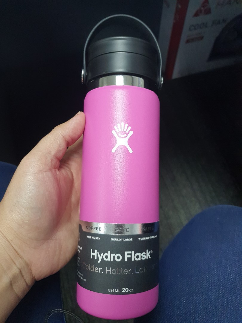 Hydro Flask 20 oz Wide Mouth Bottle - Carnation