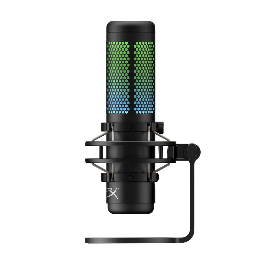 HYPERX QUADCAST S RGB USB CONDENSER MICROPHONE FOR PC/MAC/PS5/PS4 (Category: Microphones) located in San Juan City. Submitted by blueswitchpc (Listing ID 1152967099, Image 3). Description: 🚨 RESTOCK ALERT 🚨 HYPERX QUADCAST S RGB USB CONDENSER MICROPHONE FOR PC/MAC/PS5/PS4. QuadCast S – USB Condenser Gaming Microphone ● RGB Lighting ● Customizable with NGENUITY Software ● Tap-to-Mute Sensor with LED indicator ● Stereo, Omnidirectional, Cardioid,
