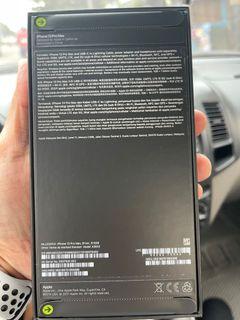 I phone 13 promax 512 gb brand new with receipt smart locked