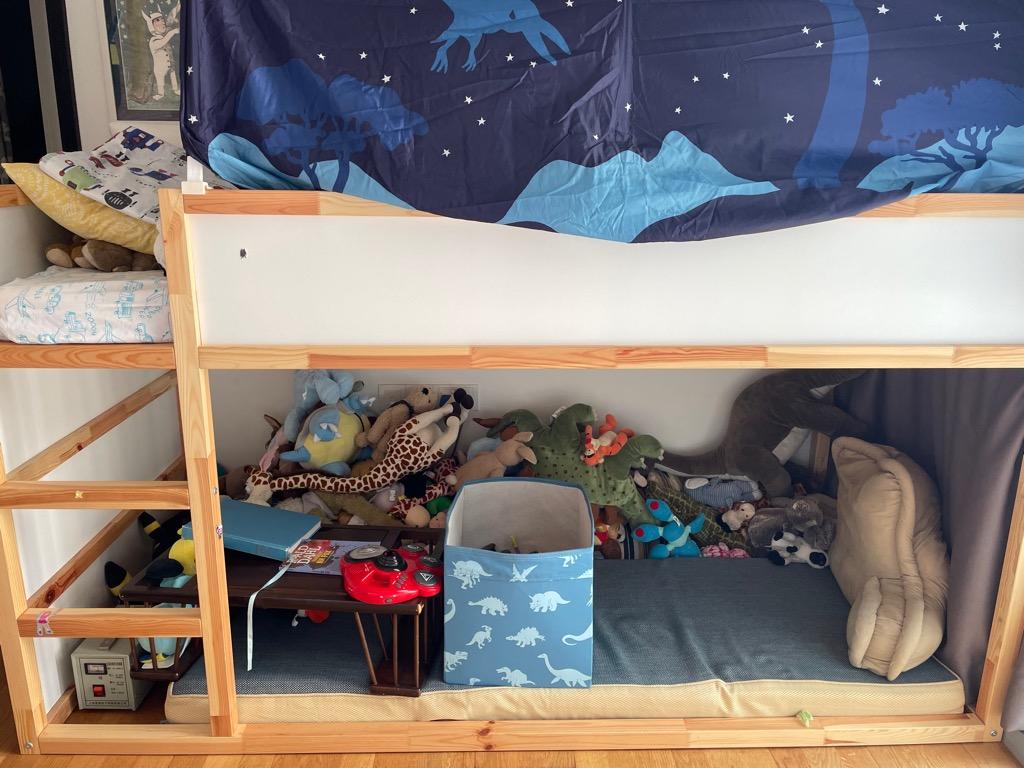 Ikea loft store bed reversible