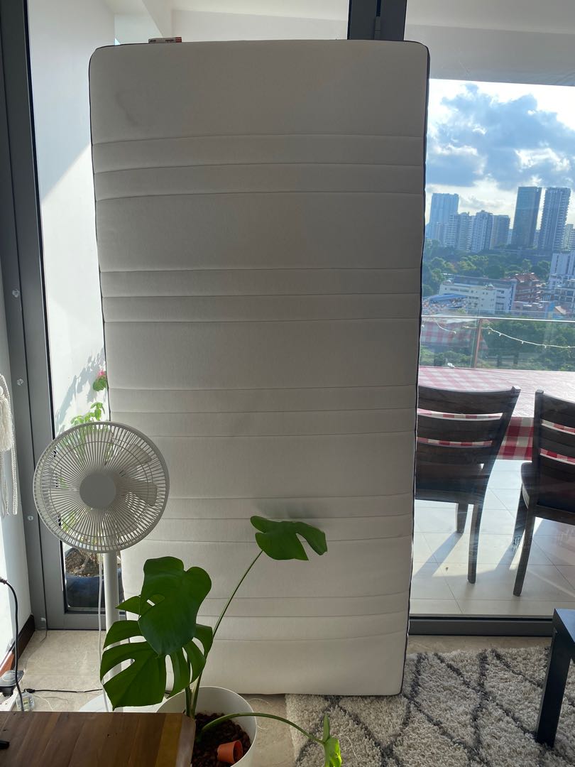 Ikea Single Mattress Hovag/valevag, Furniture & Home Living, Furniture