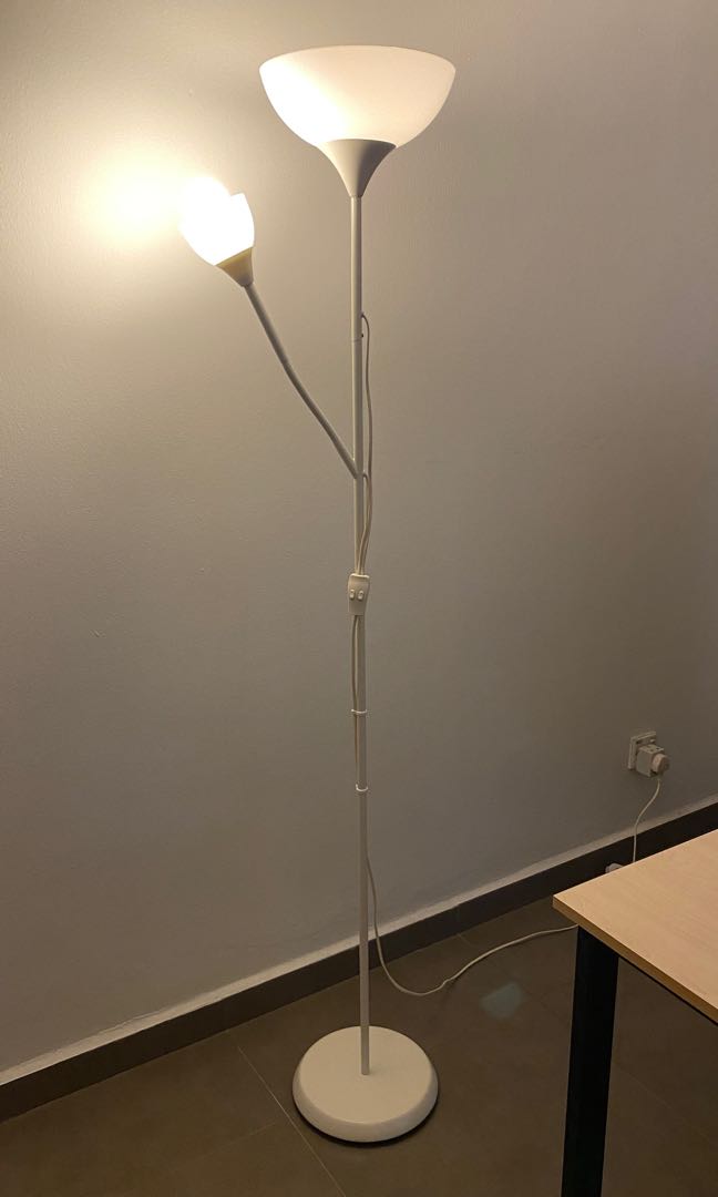 Ikea Stand Light Floor Lamp, Furniture & Home Living, Lighting & Fans ...