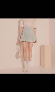 inshop 百褶裙（綠