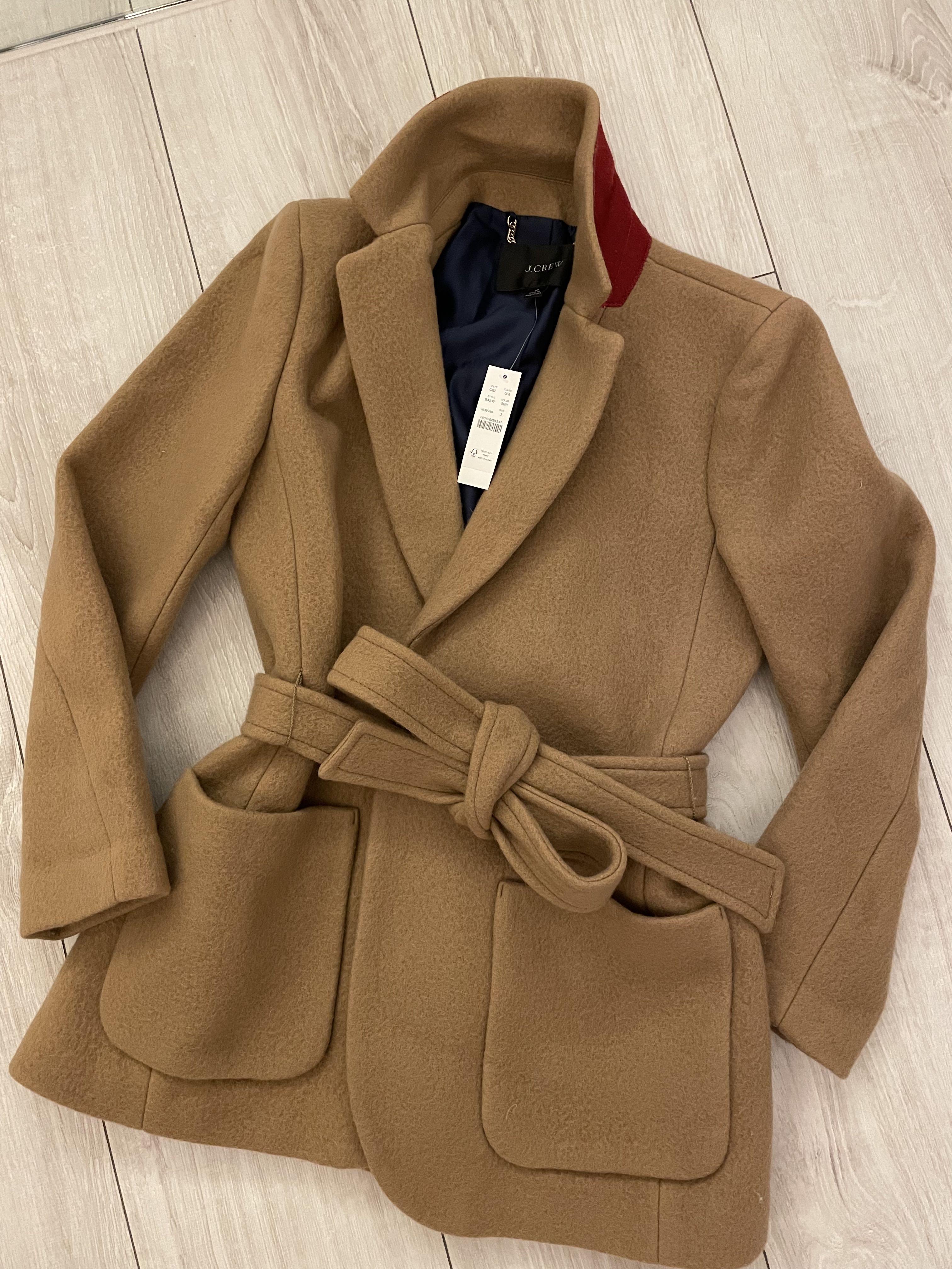 J crew outlet camille coat