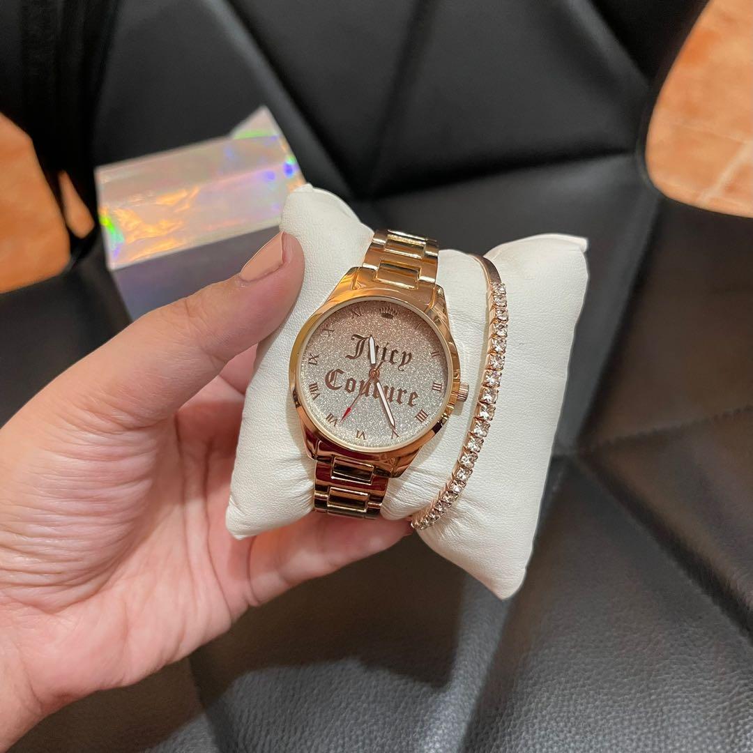 JUICY COUTURE ROSE GOLD WATCH Women s Fashion Watches Accessories Watches on Carousell