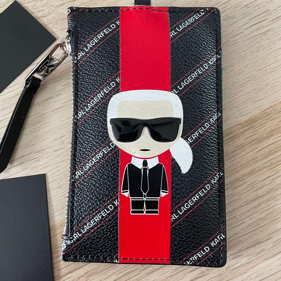 Karl Lagerfeld card holder wallet, Women's Fashion, Bags & Wallets