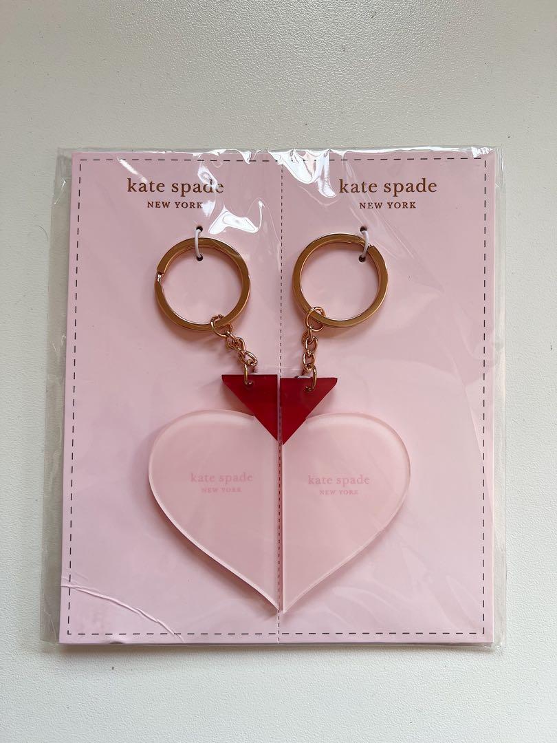 Kate spade hotsell heart keychain