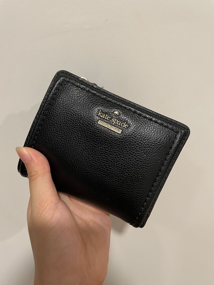 Kate Spade Shawn Patterson Drive Leather Wallet Black 100