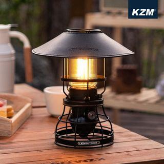 KAZMI KZM 經典LED復古露營燈 露營 吊燈 質感 復古 手提 LED 充電