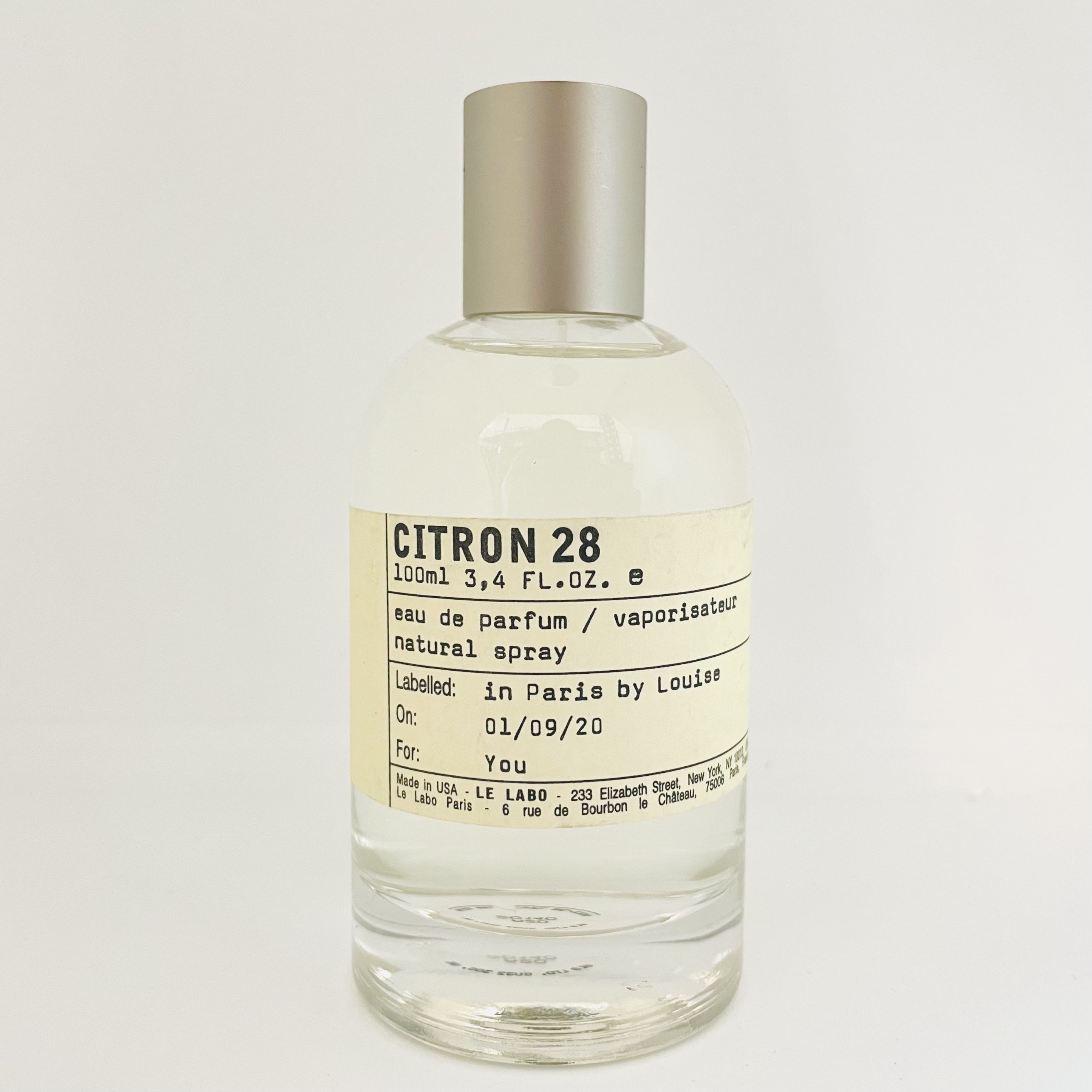 Le Labo Citron 28 100ml EDP Tester Perfume Authentic, Beauty ...