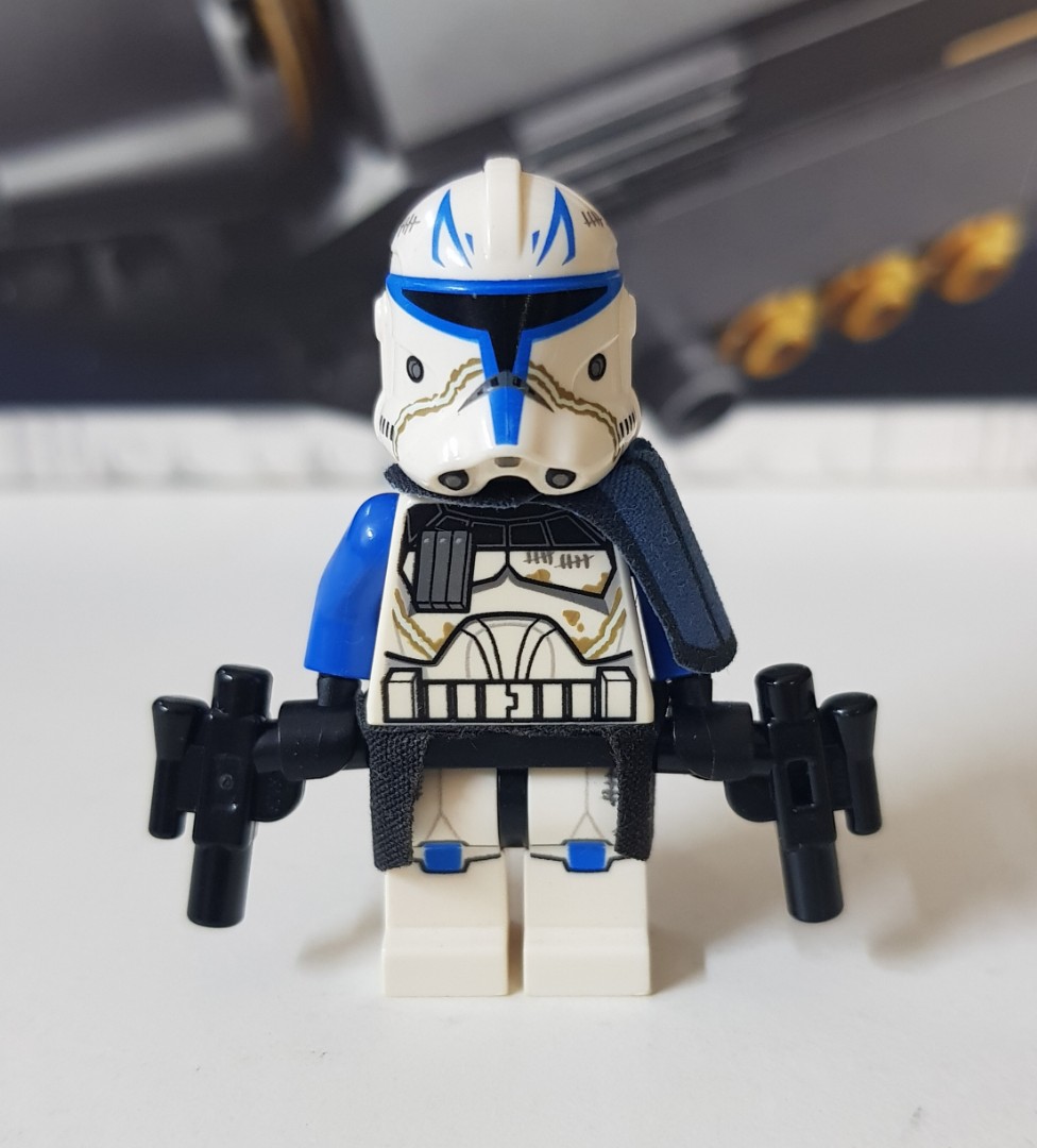 LEGO Captain Rex Phase P2 Star Wars Minifigure Genuine From BARC 75012 ...