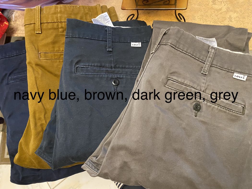 Levi's men's casual trousers clearance