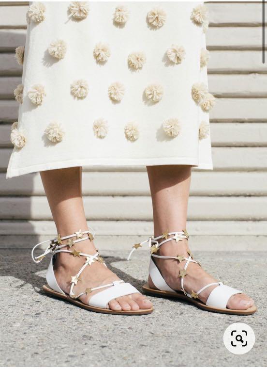 Loeffler randall star sale sandals