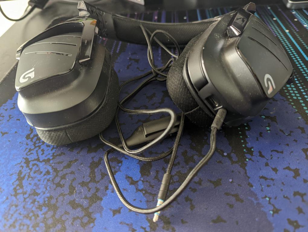 Logitech G933 wired Artemis spectrum Audio Headphones Headsets on Carousell