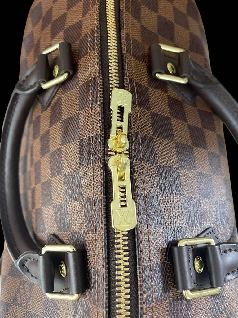 Louis vuitton LV SPEEDY BANDO SIZE 30 new microchip, Luxury, Bags