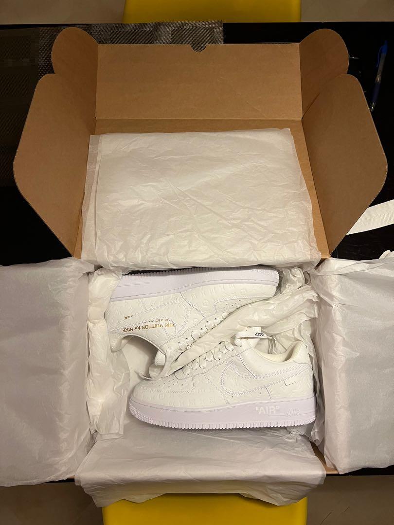 UNBOXING]Louis Vuitton and Nike Air Force 1 by Virgil Abloh