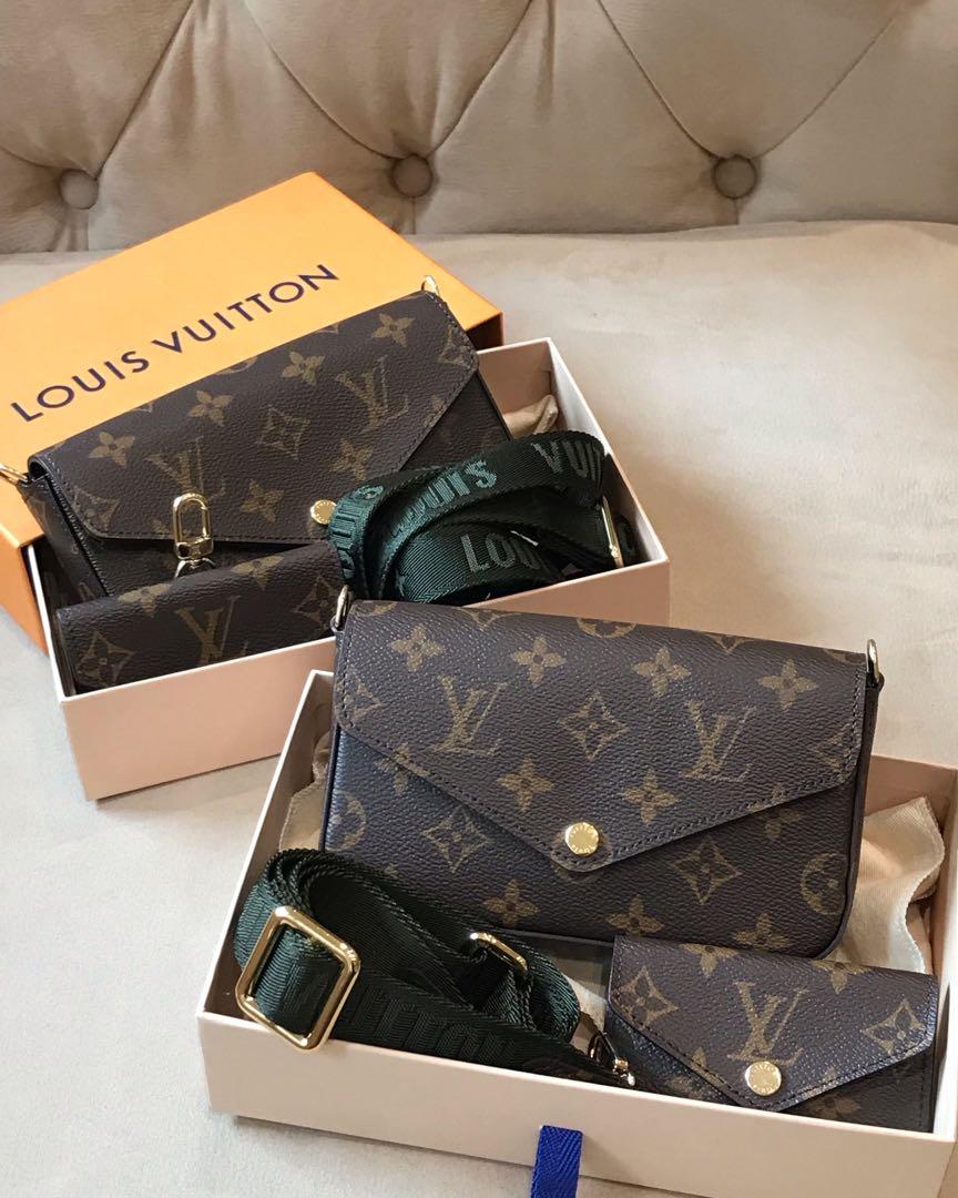 LV Felicie Strap and Go, Luxury, Bags & Wallets on Carousell