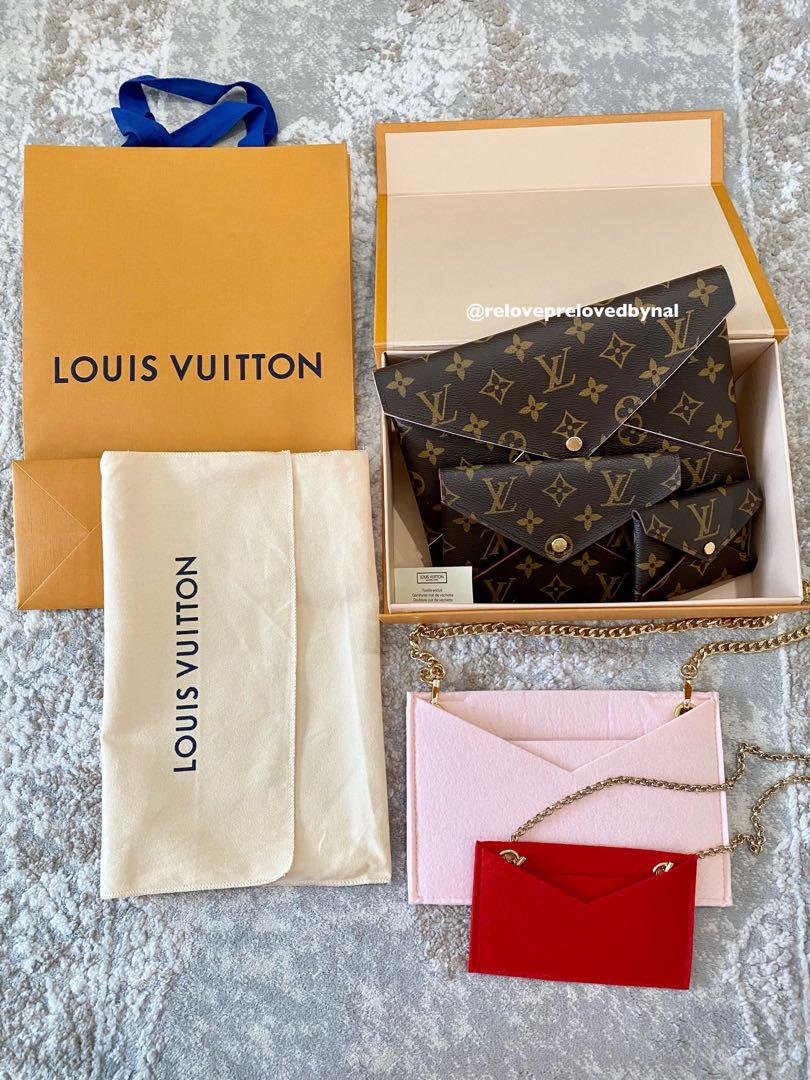 100% Authentic ❤️ louis Vuitton Kirigami Pouch Medium Red Monogram Canvas  Pochette, Luxury, Bags & Wallets on Carousell