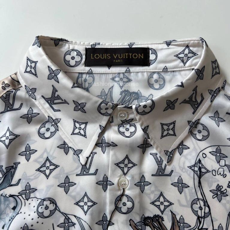 Louis Vuitton Chapman Brothers Animals Silk Shirt (2017)