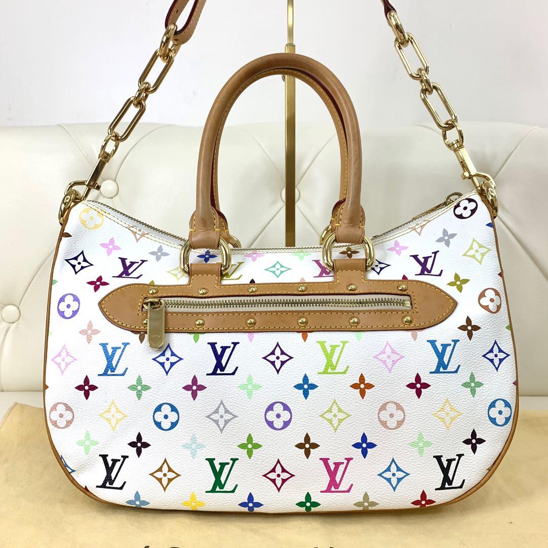 Louis Vuitton x Takashi Murakami Pre-owned Rita Top-Handle Bag - White