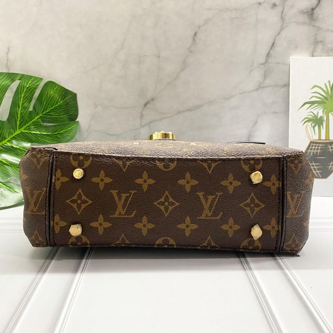 Tas Louis Vuitton SP2158 One Handle Flap Crossbody Bag Brown