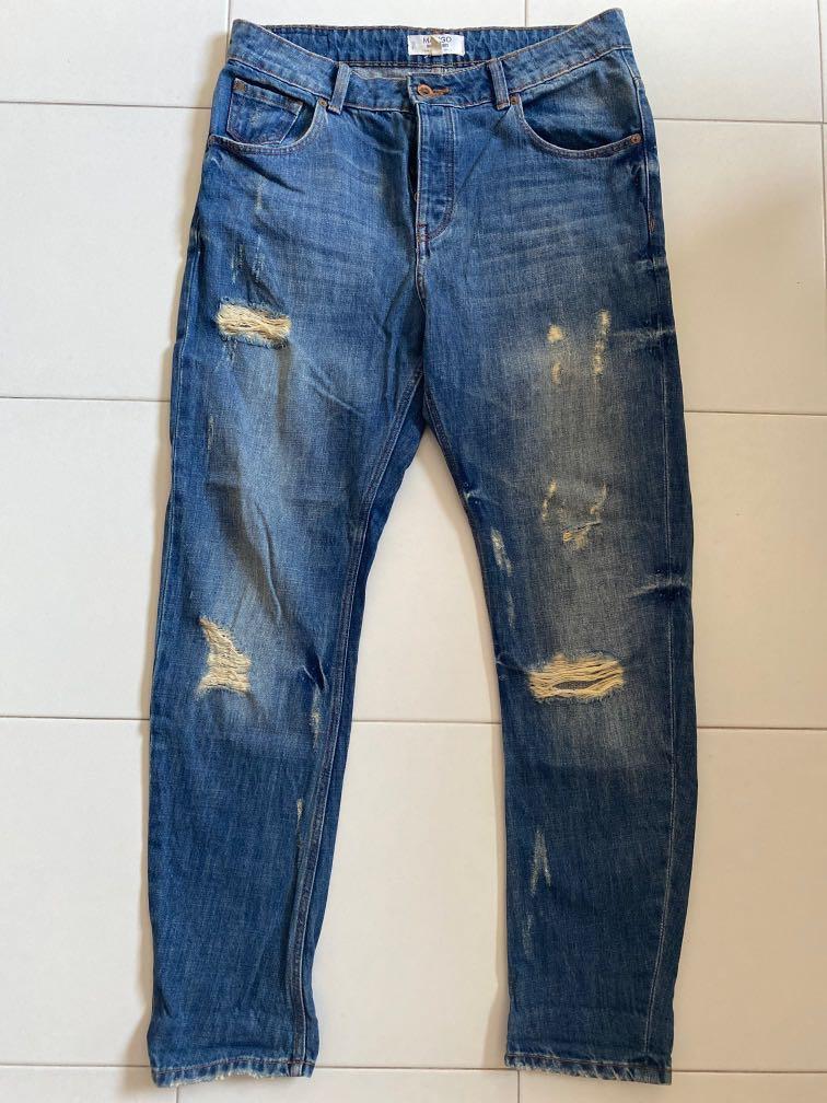 Mango Angie Boyfriend Jeans Women s Fashion Bottoms Jeans Leggings on Carousell