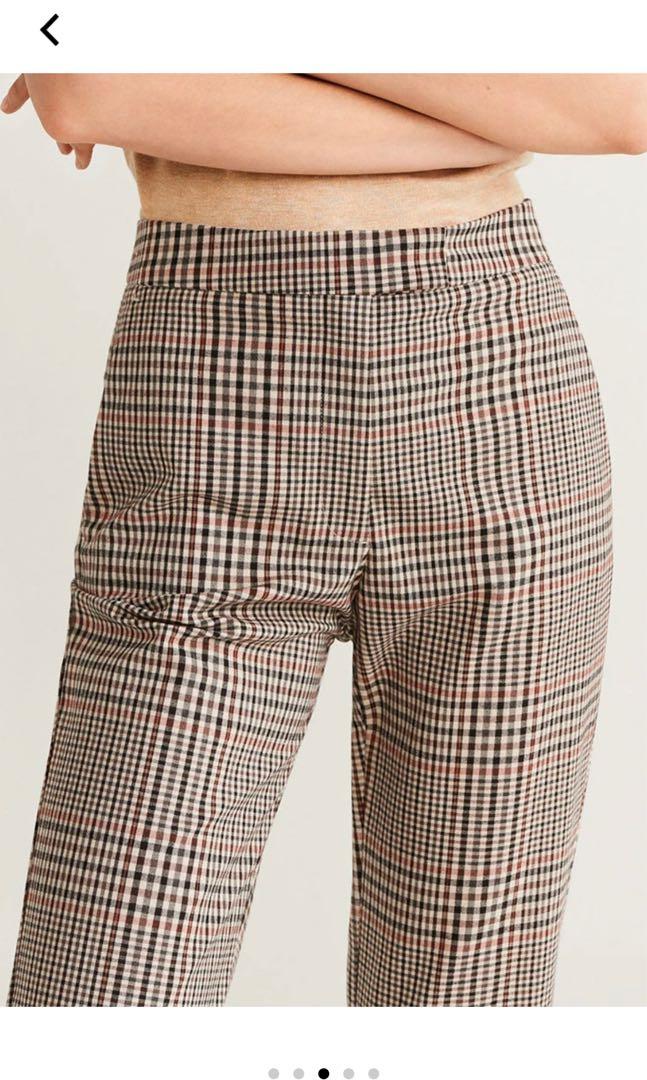 Checkered print trousers new arrivals