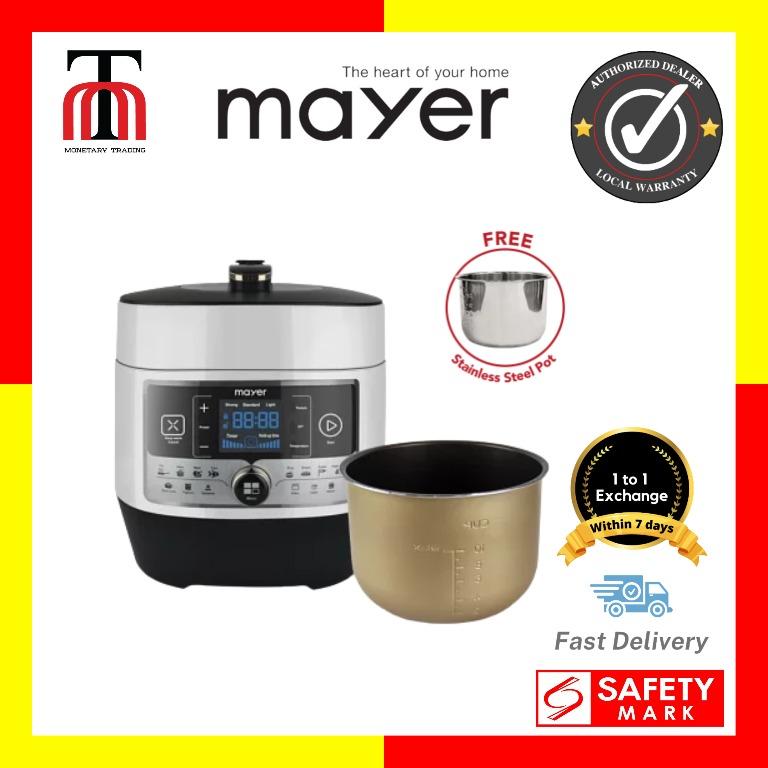 Mayer 6L Pressure Cooker MMPC6062A