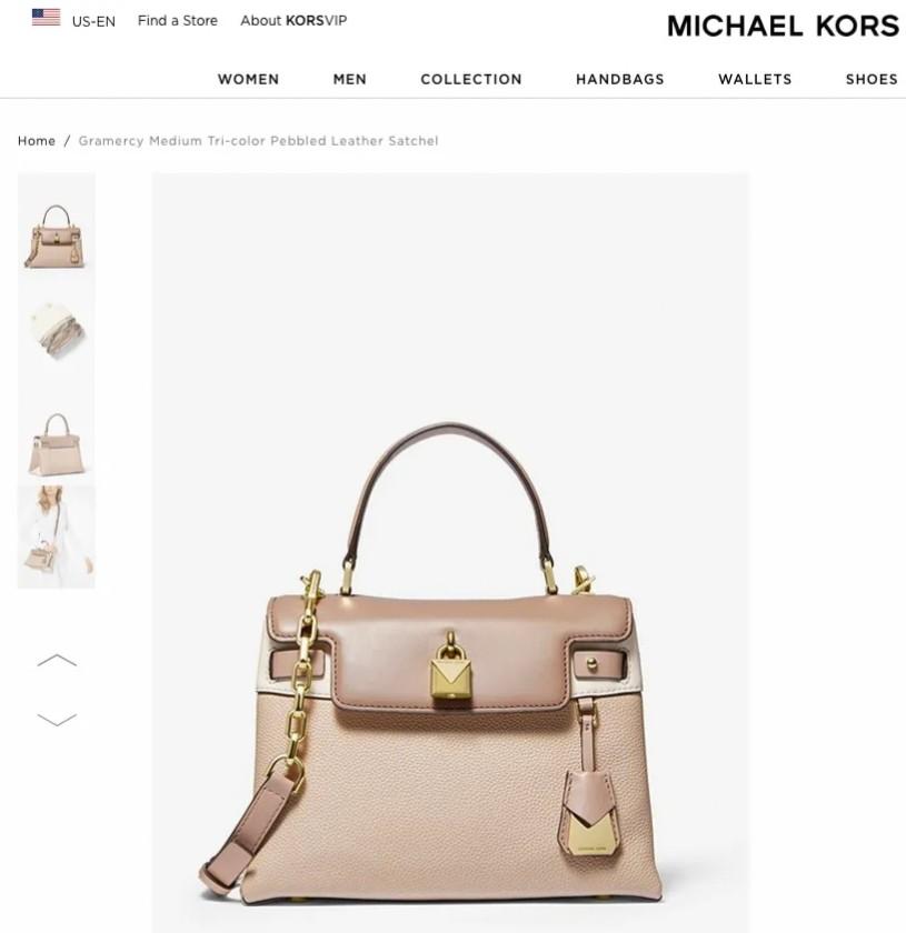 Michael kors Gramercy Medium Tri color Luxury Bags Wallets on