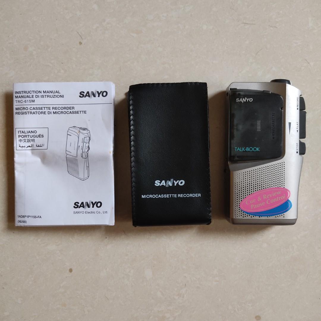 Microcassette Recorder (Sanyo), Audio, Voice Recorders on Carousell