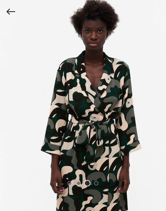 Monki midi shirt dress outlet