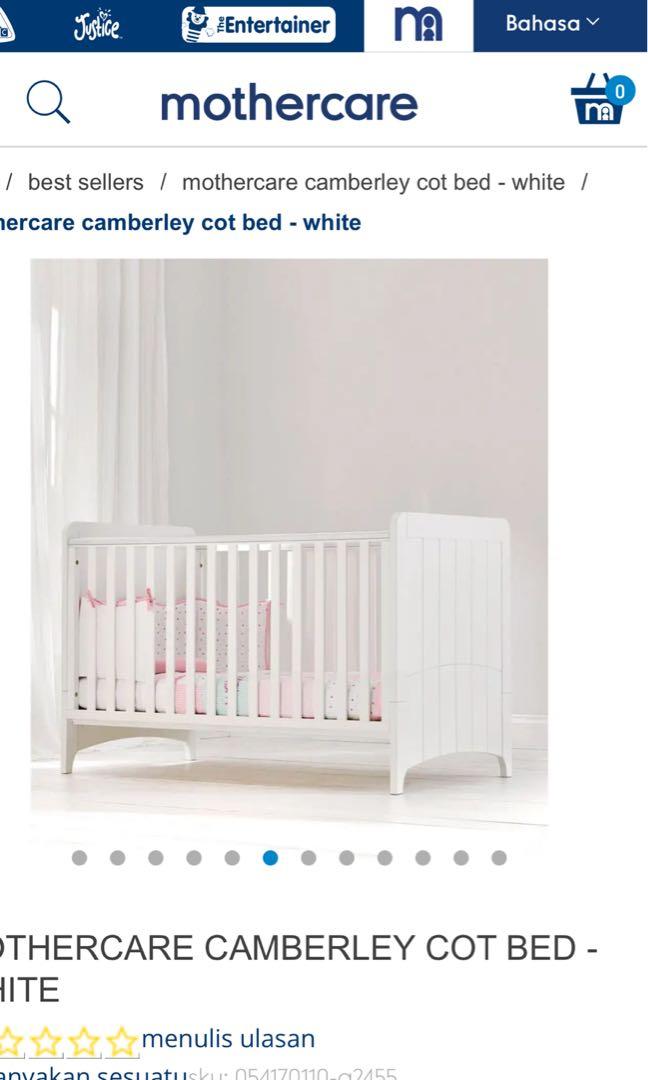 Mothercare Camberley FULL SET Ranjang Bayi Kasur Bayi / Baby Cot Bed