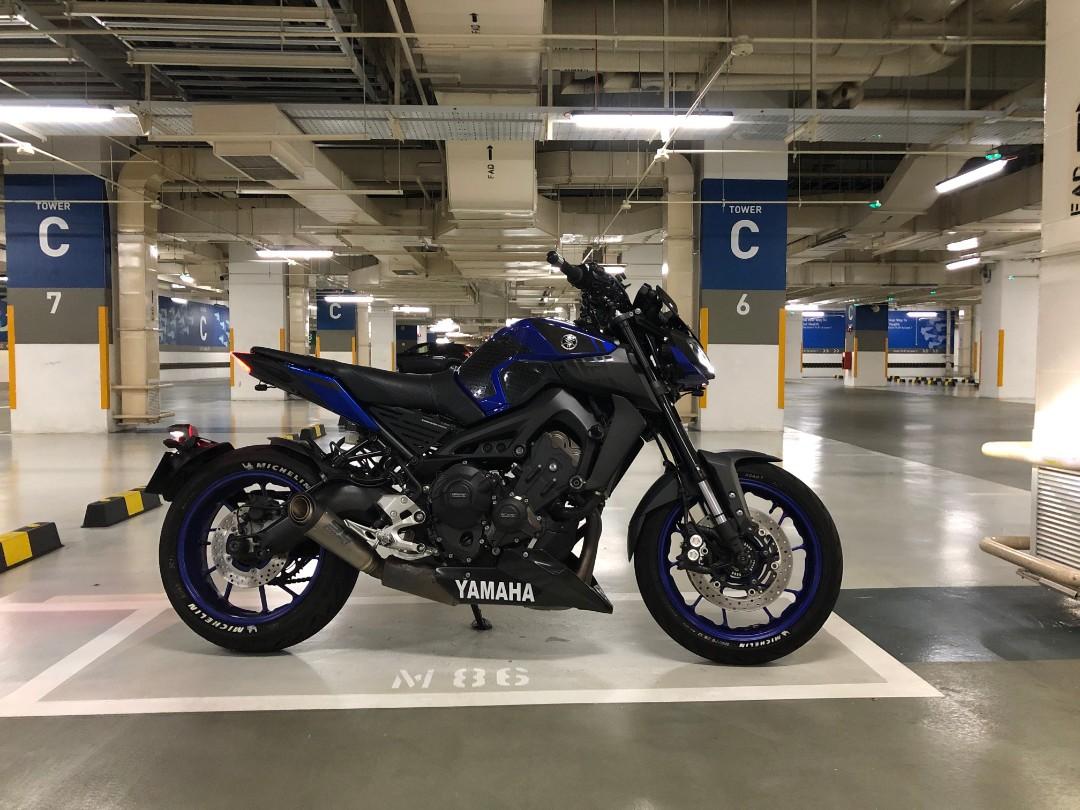 Yamaha mt09 online belly pan