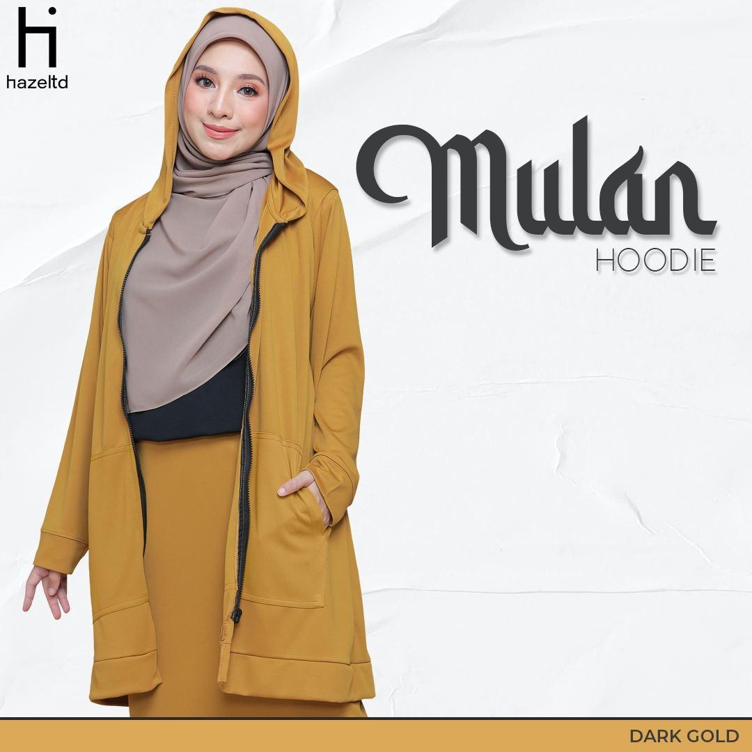 Cardigan shop hoodie muslimah