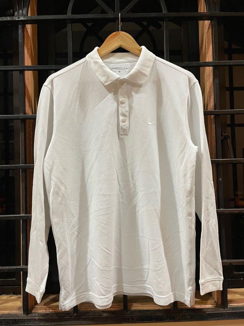 Swoosh long cheap sleeve polo