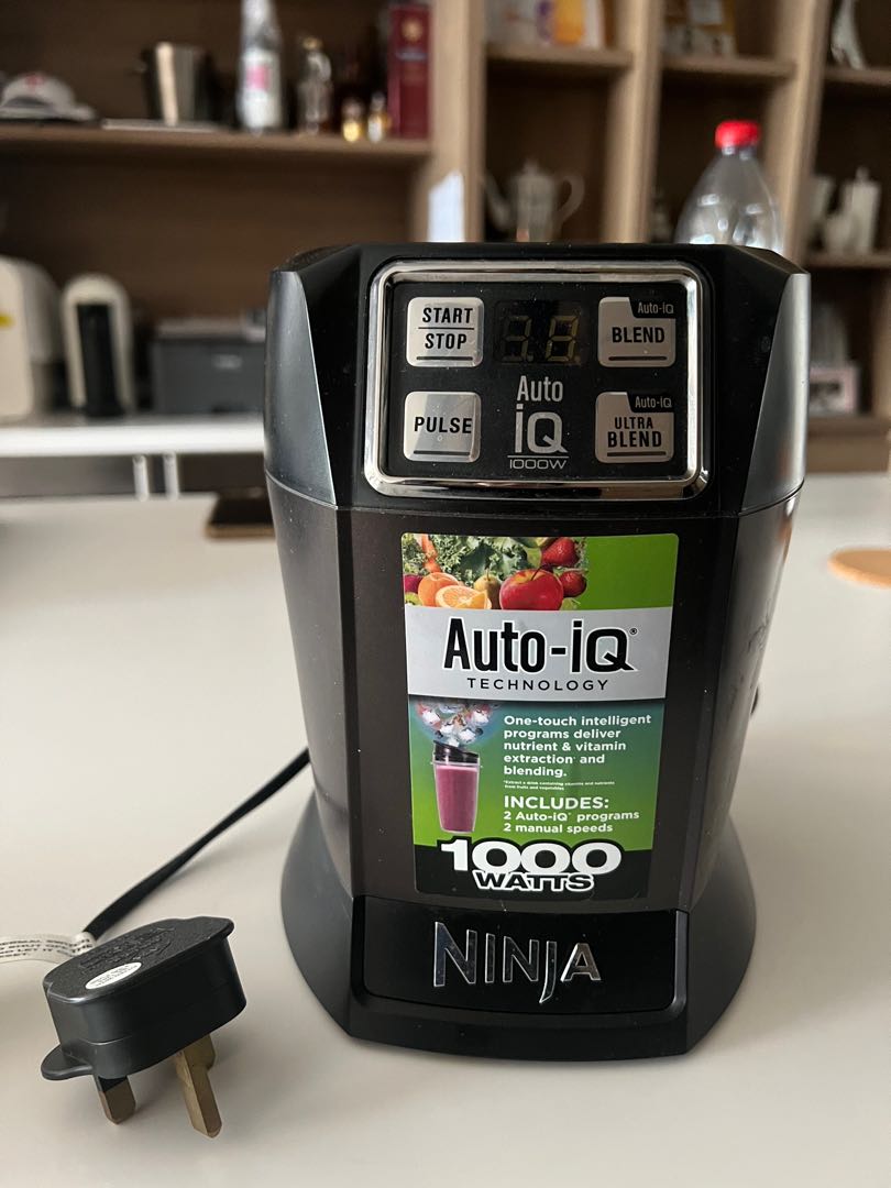 NINJA auto IQ blender, TV & Home Appliances, Kitchen Appliances