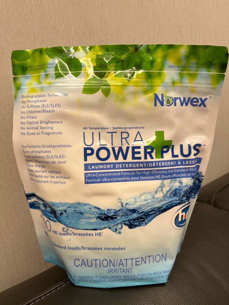 Norwex UPP laundry detergent, 1kg, Furniture & Home Living, Cleaning