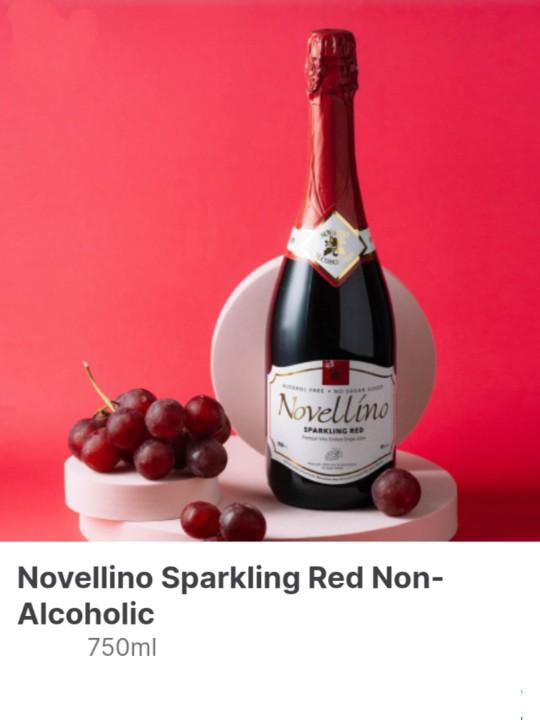 Novellino Sparkling Red NonAlcoholic, Food & Drinks, Beverages on