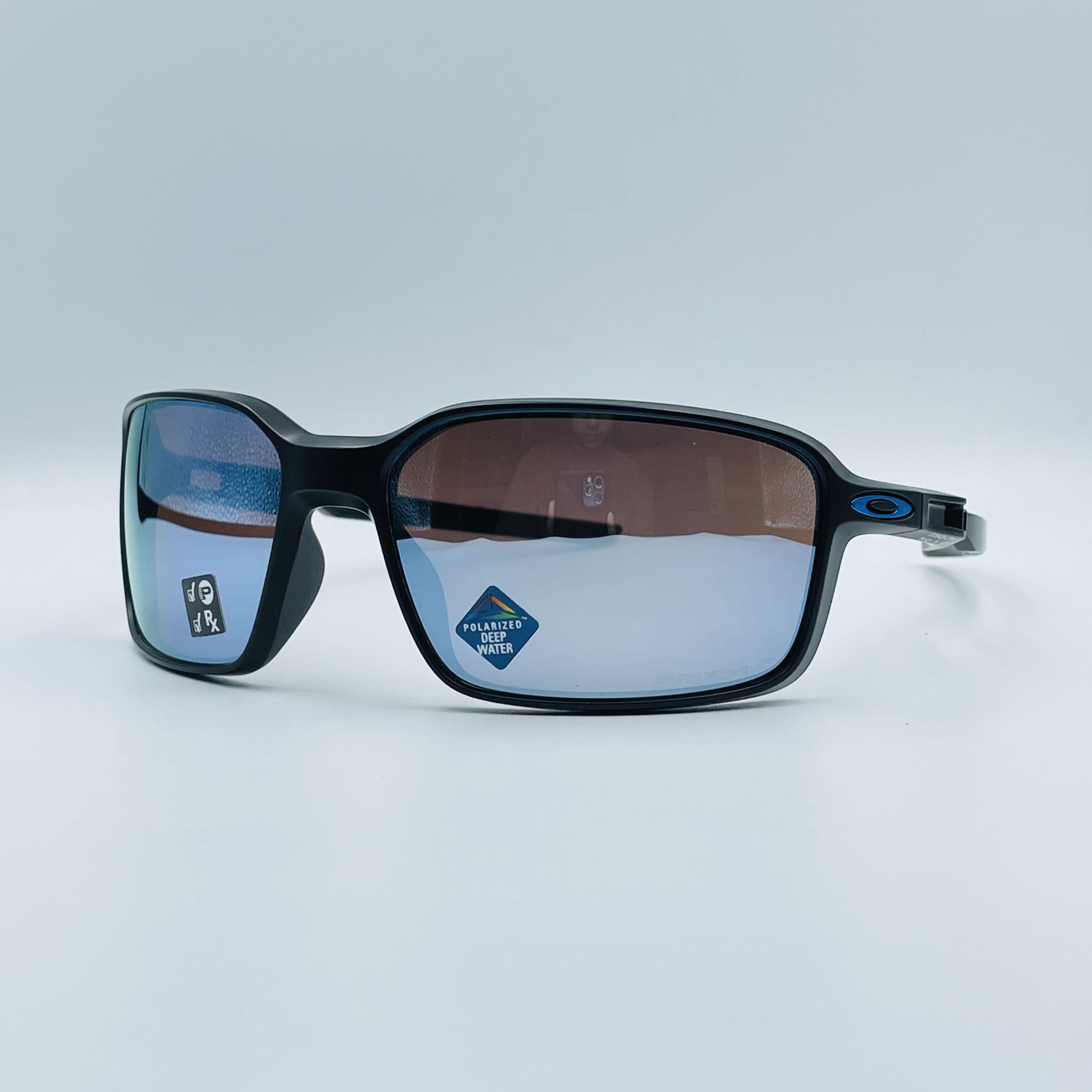 Oakley Siphon Matte Black Prizm Deep Water Polarized, Men's Fashion