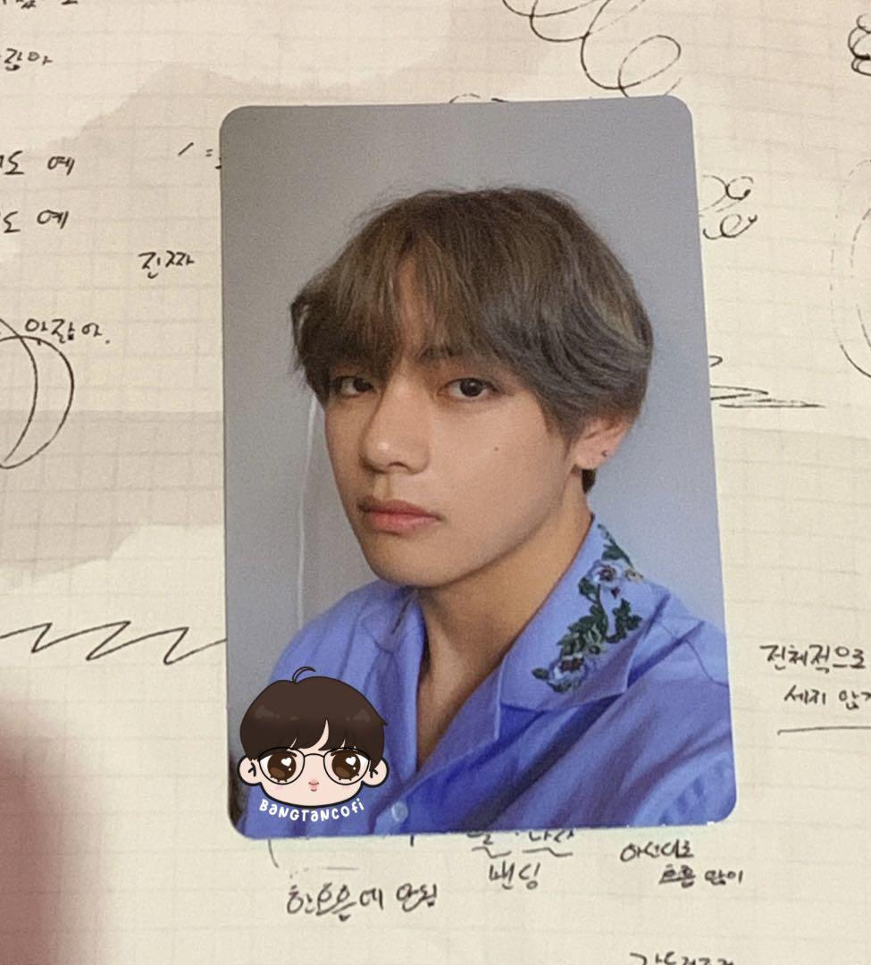 OFFICIAL BTS PHOTOCARDS KIM TAEHYUNG LOVE YOURSELF HER VERSION L HER L