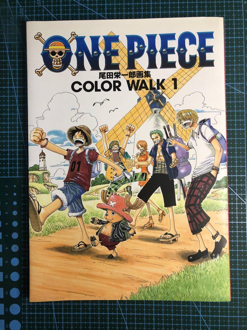 One Piece Color Walk 1 2 3 Lion 4 Eagle 5 Shark 6 Gorilla Art Book Color Spreads One Piece Film Strong World Eichiro Oda Art Book Hobbies Toys Books