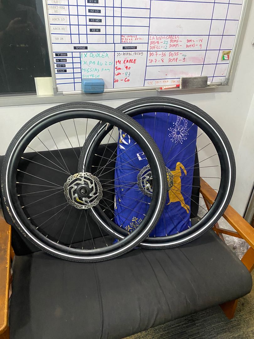 Orbea Airline corsa rim. Disc with tyre700X38c, Sports Equipment