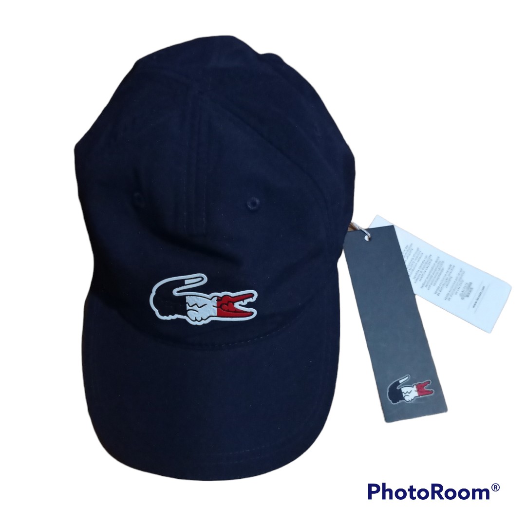 Lacoste online tricolor logo