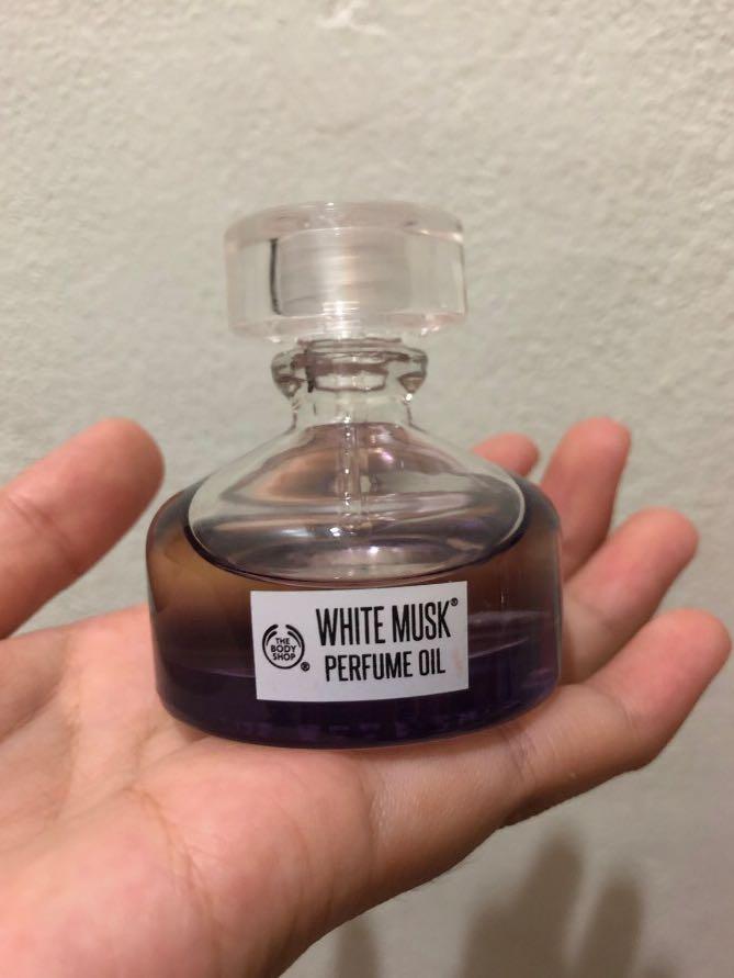 White musk oil perfume body shop clearance