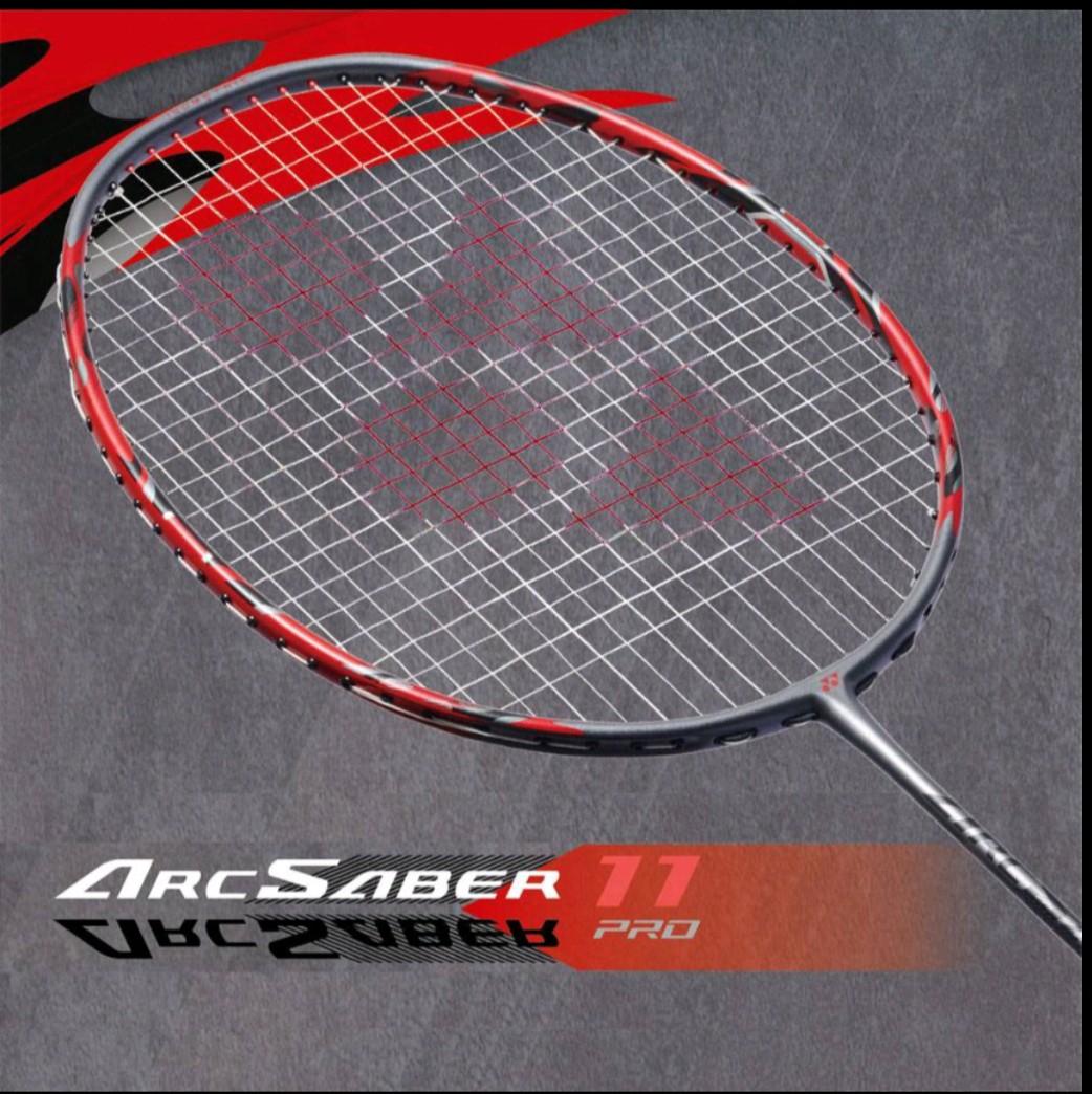 ORIGINAL) Yonex ARCSABER 11 Pro Badminton Racket Carbon ARC-11PRO Racket, Sports Equipment, Sports and Games, Racket and Ball Sports on Carousell