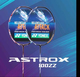 (ORIGINAL) Yonex Astrox 100zz Badminton Racket Carbon Offensive Badminton Racket