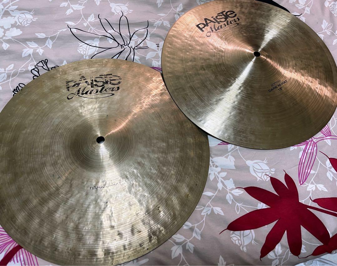 paiste masters dark hi-hat ハイハット トップ＆ボトム オープニング