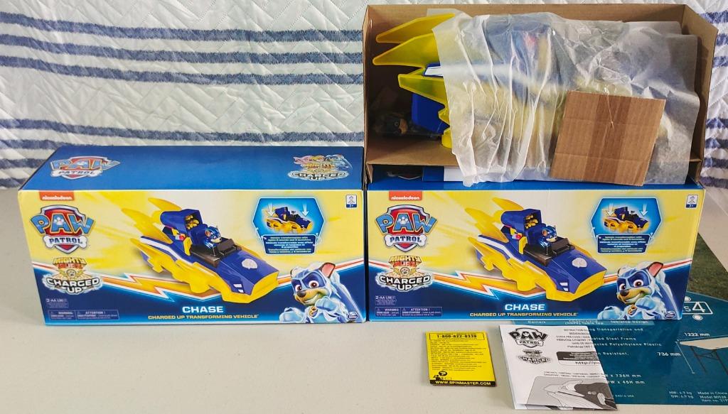 Paw Patrol Chase Charge Up Transforming Vehicle, Hobbies & Toys, Toys &  Games On Carousell