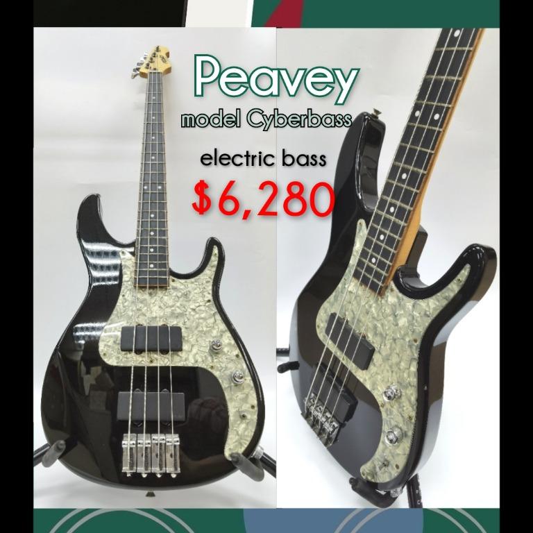 PEAVEY Cyberbass Electric Bass （分類：其他音響配件及設備）位於 Hong Kong。 由 luimarco 提交（商品編號 1173768887，圖片 1）。簡介： HURRY UP🥳🤓👍FINAL CALL😄😃😍 😅拿拿聲啦仲等乜😆我哋光榮結業👉最後階段啦🥳 PEAVEY Cyberbass Electric Bass Guitar HK$6,280 only ( Original:HK$18,000) MADE IN USA **For Further Information🤓Please Call Mr Kwan ( TEL:2370 9866) 👀We are at 17/F., Dominion Centre, 43 Queen's Rd East, Wanchai 👍Opening Hour: Mon-Sat 9:30am-6:30pm ( Closed on Sun and Public Holiday) 本店網站�